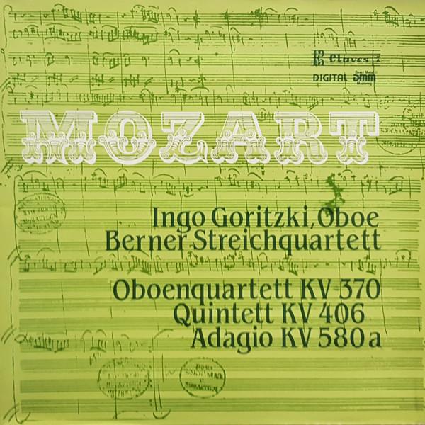 LP Record INGO GORITZKI BERNER STREICHQUARTE Mozart Oboe Quartet KV 575 Quintet D8406 CLAVES 1984 Switzerlan Classical Used
LP Record INGO GORITZKI BERNER STREICHQUARTE Mozart Oboe Quartet KV 575 Quintet D8406 CLAVES 1984 Switzerlan Classical Used