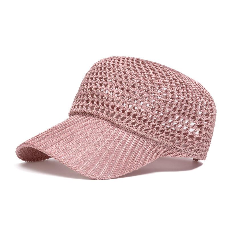 Жіноча літня ажурна дихаюча бейсболка, сітчаста кепка, сонцезахисний капелюх рожевий
Жіноча літня ажурна дихаюча бейсболка, сітчаста кепка, сонцезахисний капелюх рожевий