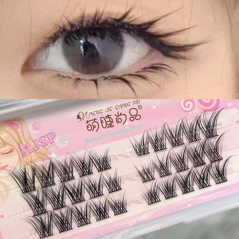 Menglash Fox Series Natural Slanted Flying False Eyelashes - Barbie Cartoon Single Cluster Segmented Lashes
Menglash Fox Series Natural Slanted Flying False Eyelashes - Barbie Cartoon Single Cluster Segmented Lashes