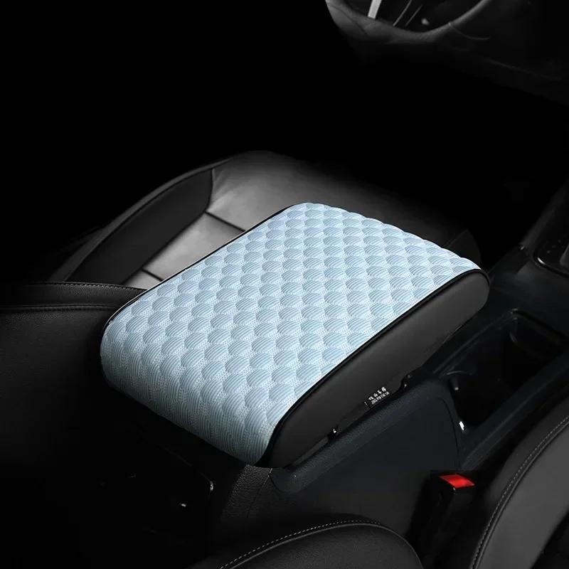Universal Soft PU Leather Car Armrest Pad Breathable Ice Silk Mat Cushion Car Center Armrest Cover Arm Height Pad Four Seasons синий
Universal Soft PU Leather Car Armrest Pad Breathable Ice Silk Mat Cushion Car Center Armrest Cover Arm Height Pad Four Seasons синий