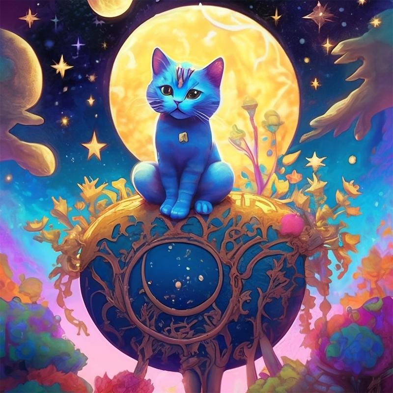 Full 5D DIY Diamond Painting Cat and Moon Diamond Embroidery Full Cross Stitch Home Decor Handmade Gift 20x20cm
Full 5D DIY Diamond Painting Cat and Moon Diamond Embroidery Full Cross Stitch Home Decor Handmade Gift 20x20cm