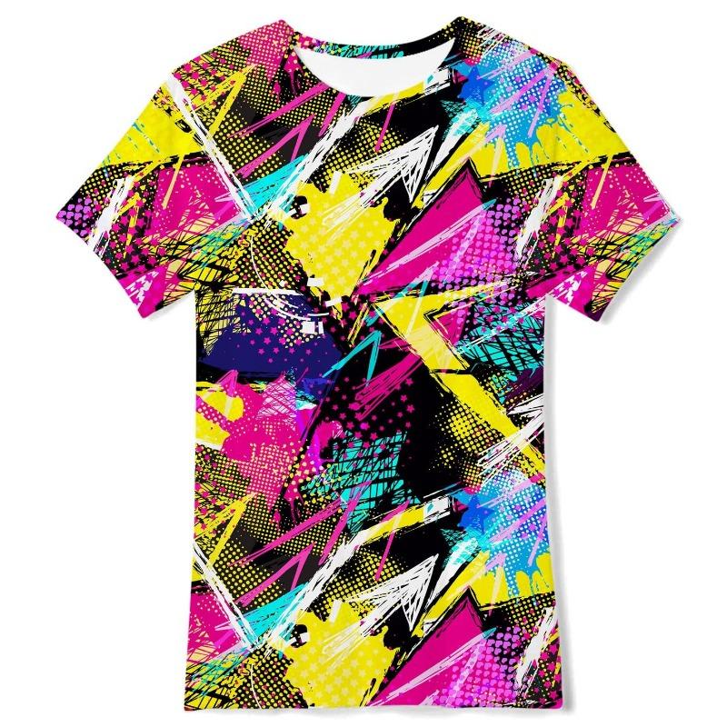 Vintage Graphic T-shirt For Men Retro 3d Printed Geometric T Shirts Hip Hop Short Sleeve Tees Street T Shirt Tee M
Vintage Graphic T-shirt For Men Retro 3d Printed Geometric T Shirts Hip Hop Short Sleeve Tees Street T Shirt Tee M