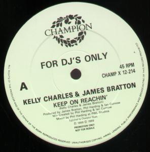 12inch Record KELLY CHARLES & JAMES BRATTON - Keep On Reachin CHAMPX12214 Champion 1989 UK Dance & Electronica Used
12inch Record KELLY CHARLES & JAMES BRATTON - Keep On Reachin CHAMPX12214 Champion 1989 UK Dance & Electronica Used