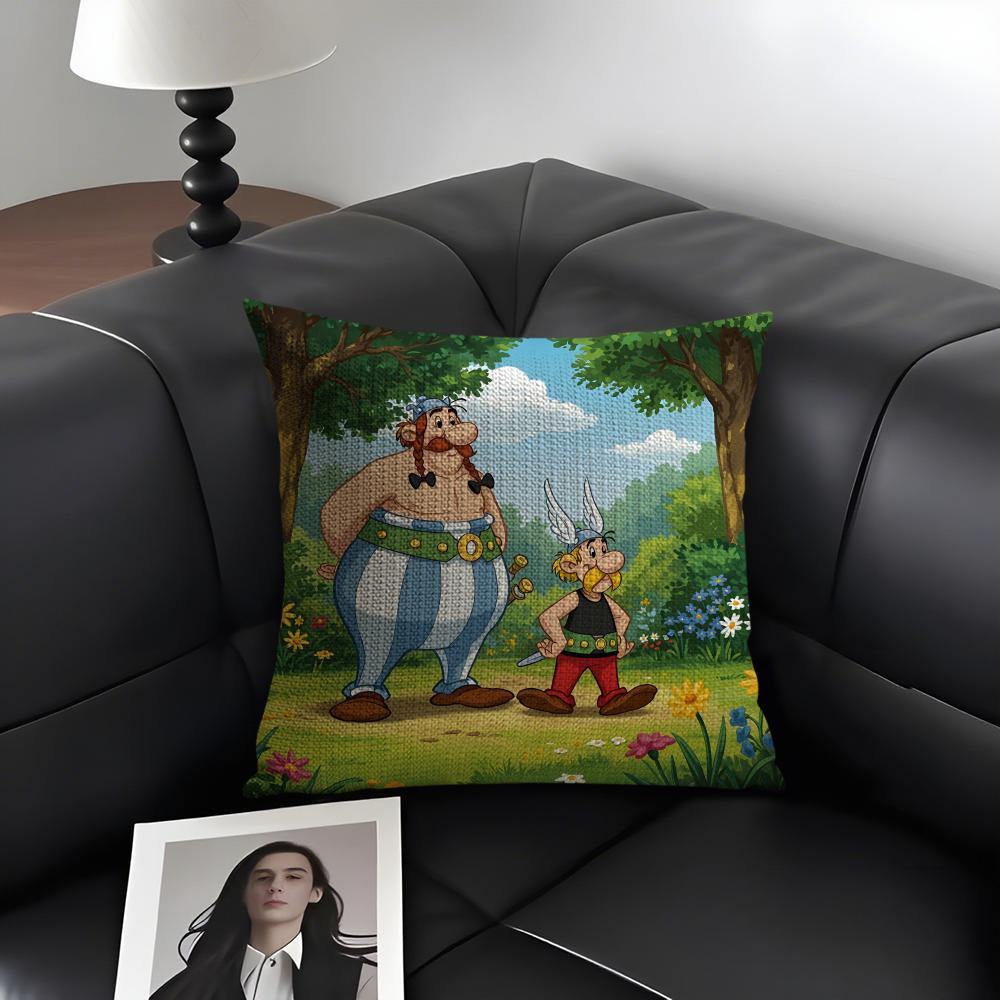 AAsterix And 0Obelix Cartoon Cushion Cover Natural Linen Organic Fabric DoubleSided Printing Sofa Home Decor Gift Pillow Case 30x30cm
AAsterix And 0Obelix Cartoon Cushion Cover Natural Linen Organic Fabric DoubleSided Printing Sofa Home Decor Gift Pillow Case 30x30cm