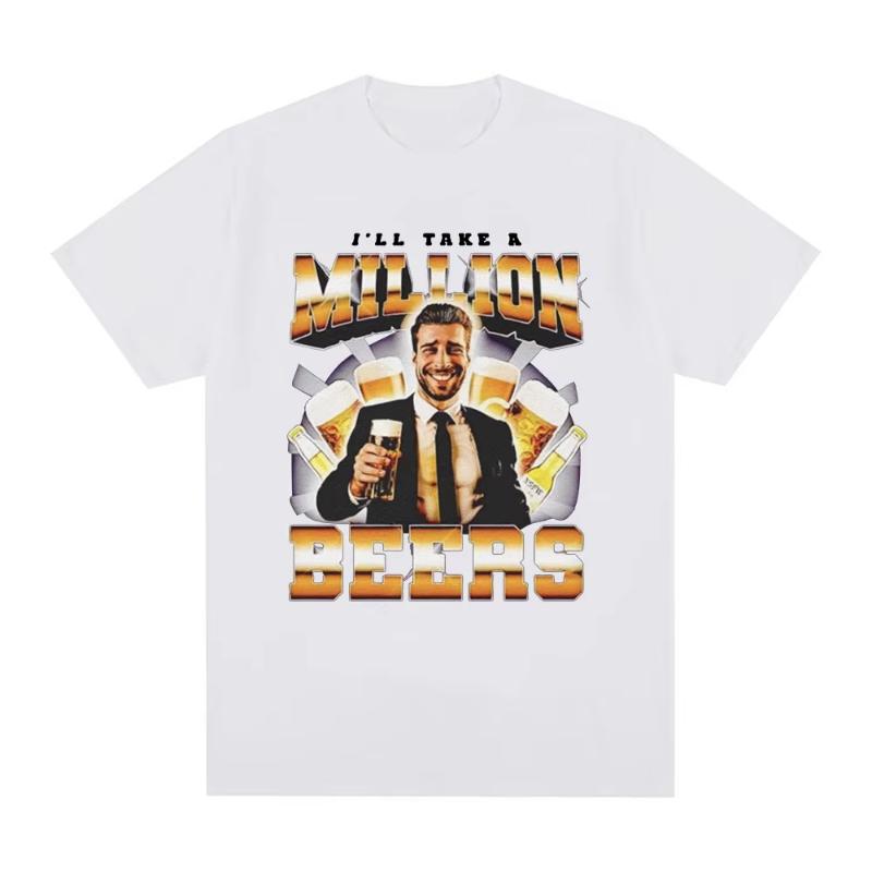 Funny I Ll Take A Million Beers T Shirt Men Women Clothing Fashion Hip Hop T-shirt Casual Cotton Short Sleeve Oversized T-shi... 5XL
Funny I Ll Take A Million Beers T Shirt Men Women Clothing Fashion Hip Hop T-shirt Casual Cotton Short Sleeve Oversized T-shi... 5XL