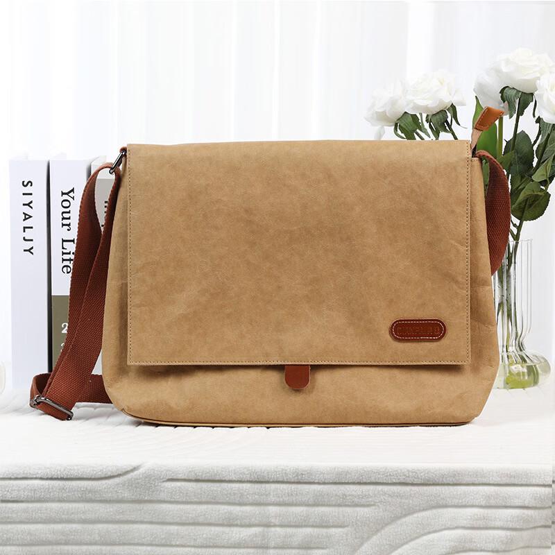 Li Shen Business Kraft Paper Laptop Crossbody Bag
Li Shen Business Kraft Paper Laptop Crossbody Bag