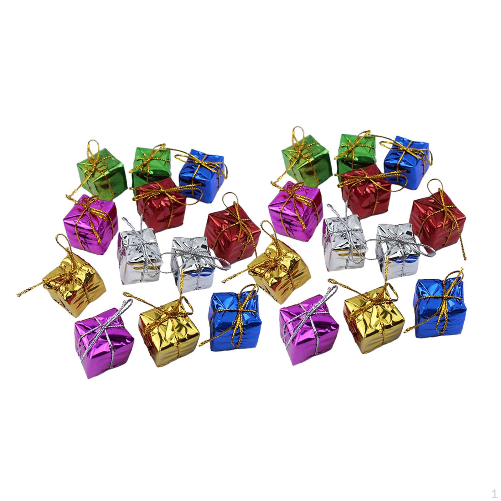 24 Assorted Color Small Gift Boxes for Holiday Decorations 2.5cm
24 Assorted Color Small Gift Boxes for Holiday Decorations 2.5cm