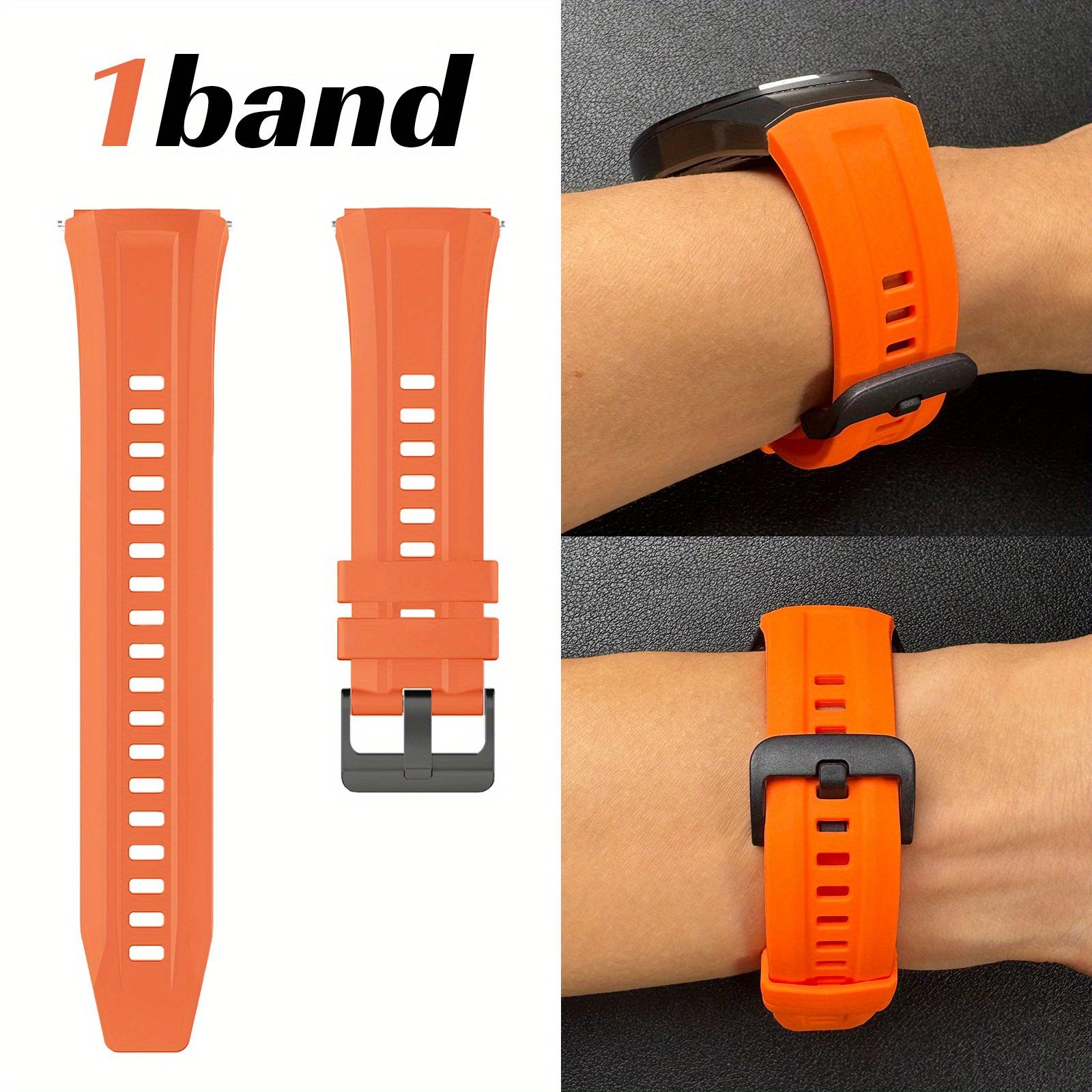 22mm Silicone Strap for Huawei Watch GT5 Pro 46mm & GT5, Breathable Sporty Business Style, Multi-Color Band For watch GT5 pro
22mm Silicone Strap for Huawei Watch GT5 Pro 46mm & GT5, Breathable Sporty Business Style, Multi-Color Band For watch GT5 pro