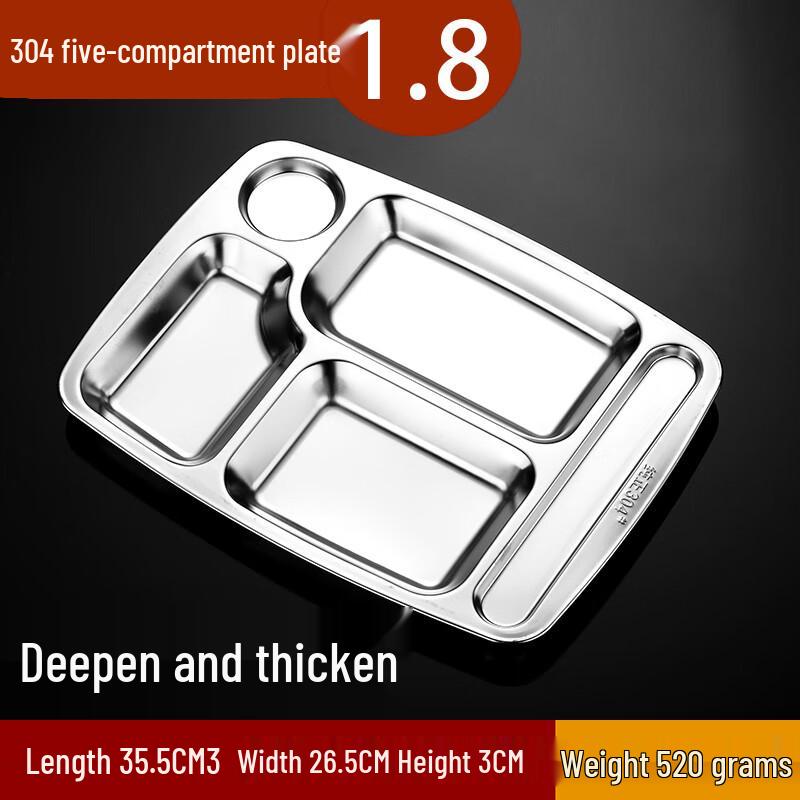 Morona 304 Stainless Steel Divided Meal Tray
Morona 304 Stainless Steel Divided Meal Tray