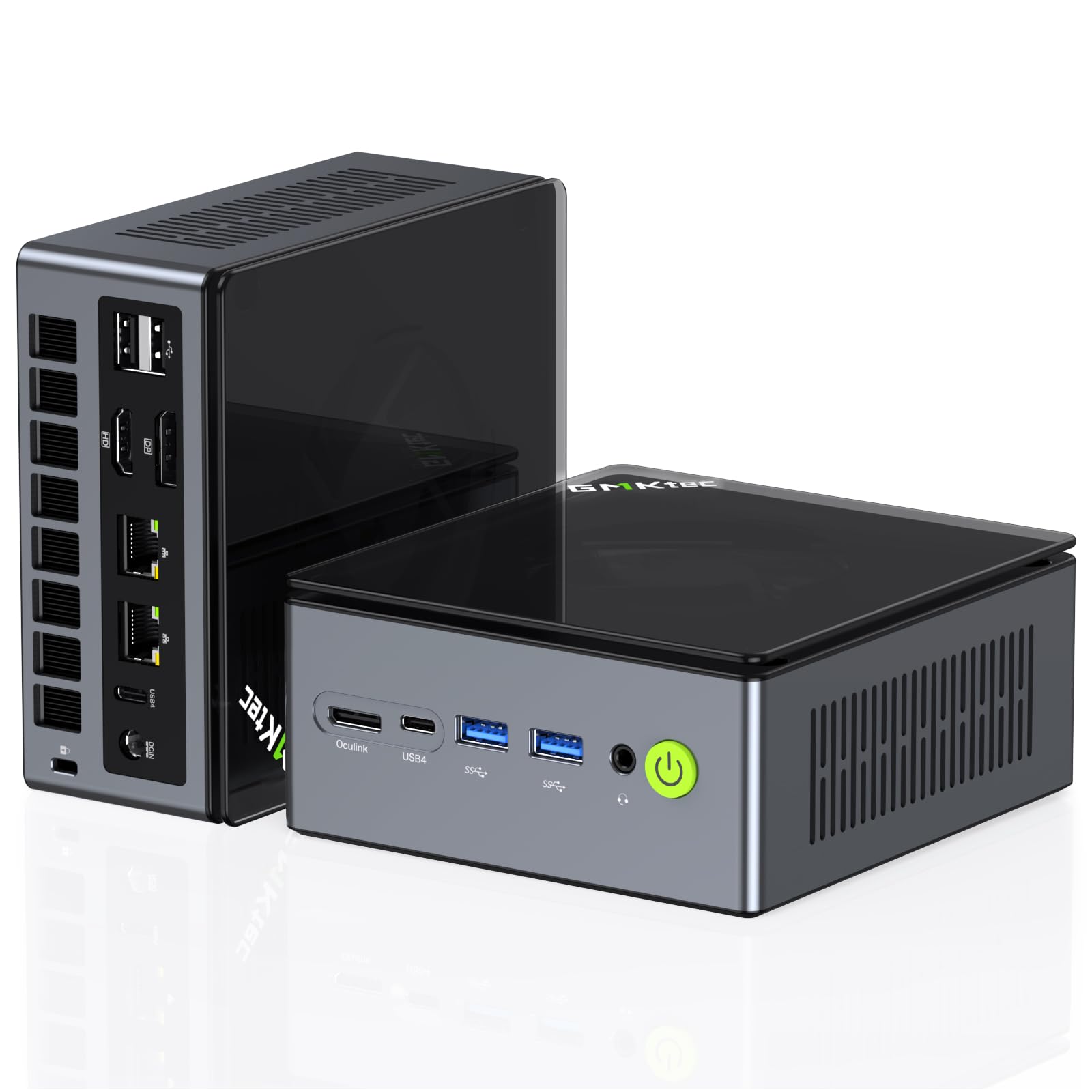 GMKtec NucBox M7 Міні-ПК AMD Ryzen 7 Pro 6850H потоки до 32 ГБ DDR5 RAM 2 ТБ SSD Mini Windows 11 Вихід 8K для 4 Oculink dual WiFi6 BT compact
GMKtec NucBox M7 Міні-ПК AMD Ryzen 7 Pro 6850H потоки до 32 ГБ DDR5 RAM 2 ТБ SSD Mini Windows 11 Вихід 8K для 4 Oculink dual WiFi6 BT compact
