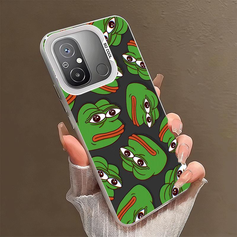 Funny Sad Forg P-Pepe Meme Shockproof Phone Case for Xiaomi Poco X7 X6 X5 X3 Pro F7 Ultra M8 Redmi 15C 15 14C 13C 12C 10C 13 12 Xiaomi Poco X5
Funny Sad Forg P-Pepe Meme Shockproof Phone Case for Xiaomi Poco X7 X6 X5 X3 Pro F7 Ultra M8 Redmi 15C 15 14C 13C 12C 10C 13 12 Xiaomi Poco X5