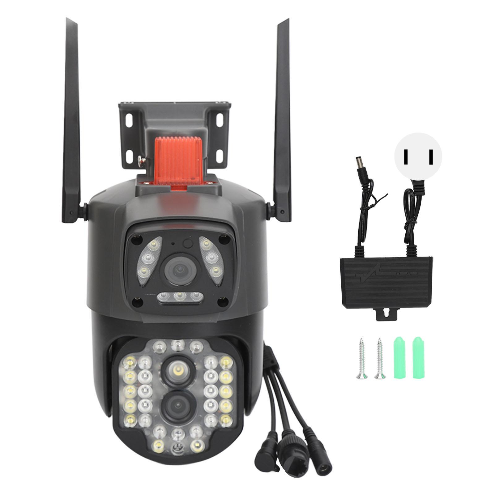 Outdoor Dual Lens Security Camera 1080P Mobile Tracking 360 Degree Rotating WiFi Outdoor Security UK Plug
Outdoor Dual Lens Security Camera 1080P Mobile Tracking 360 Degree Rotating WiFi Outdoor Security UK Plug