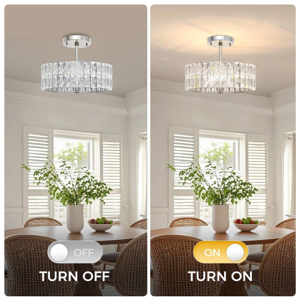 Height Adjustable Pendant Light Luxury Drum Chandelier Modern Chrome Round Chandelier Dining Room чорний
Height Adjustable Pendant Light Luxury Drum Chandelier Modern Chrome Round Chandelier Dining Room чорний