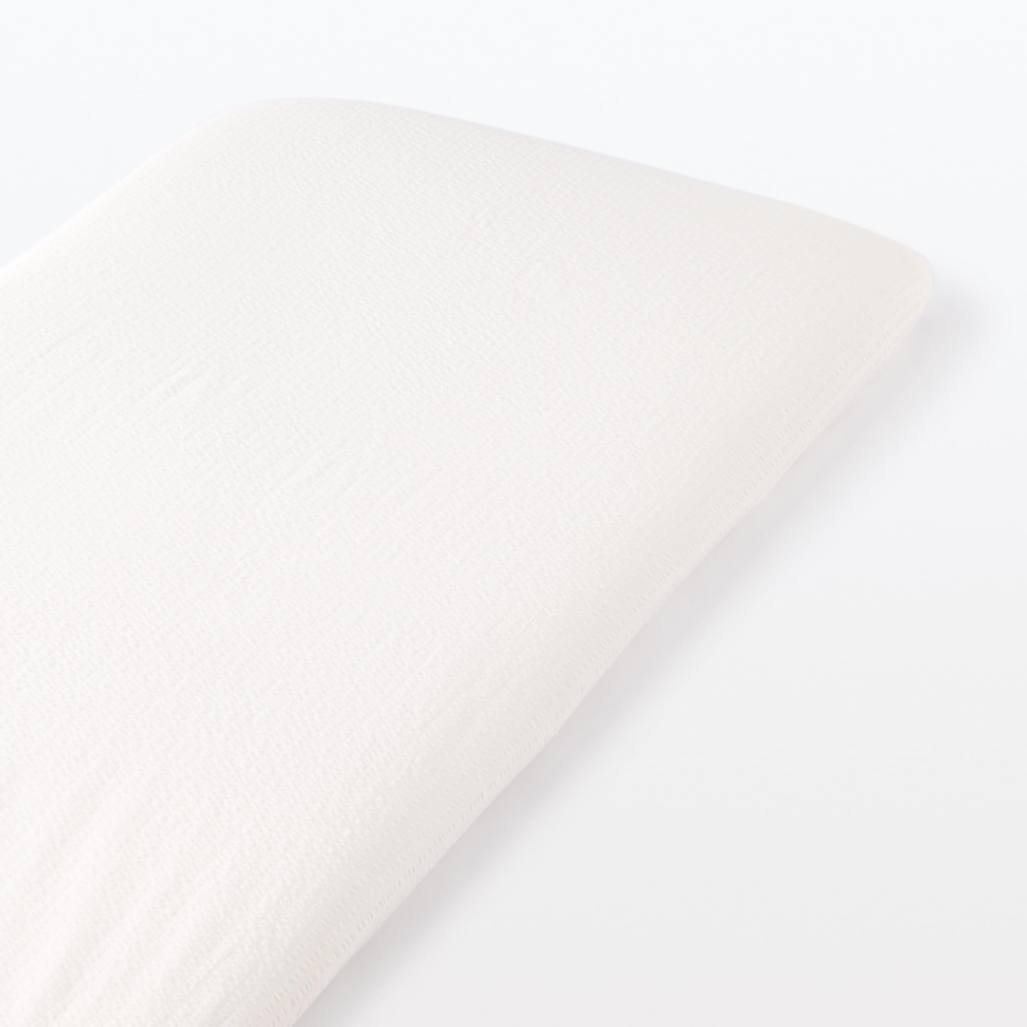 Простыня-футон MUJI Cotton Soccer Weave, размер S, мелкая простыня на резинке, 100 x 200 x 3-10 см, цвет белый с оттенком 84852213
Простыня-футон MUJI Cotton Soccer Weave, размер S, мелкая простыня на резинке, 100 x 200 x 3-10 см, цвет белый с оттенком 84852213
