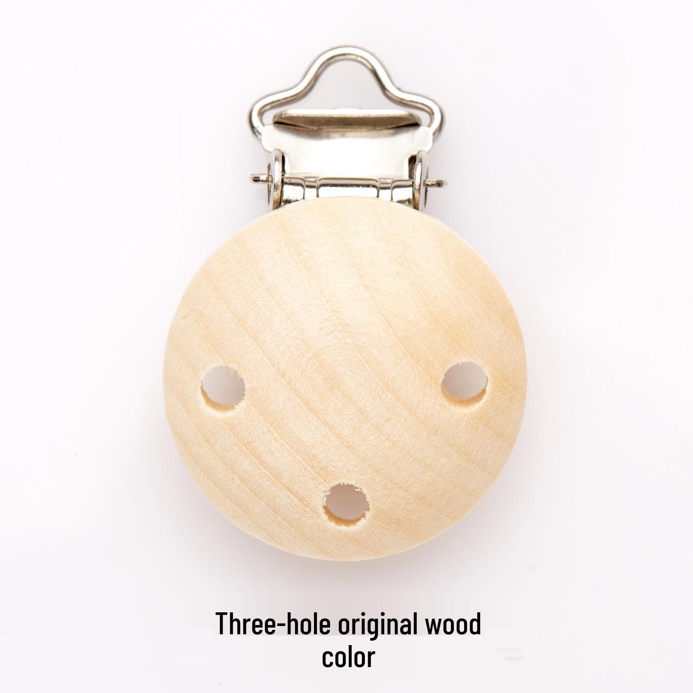 Natural Wooden Pacifier Clip - Anti-Drop Infant Soothing Chain Accessories
Natural Wooden Pacifier Clip - Anti-Drop Infant Soothing Chain Accessories