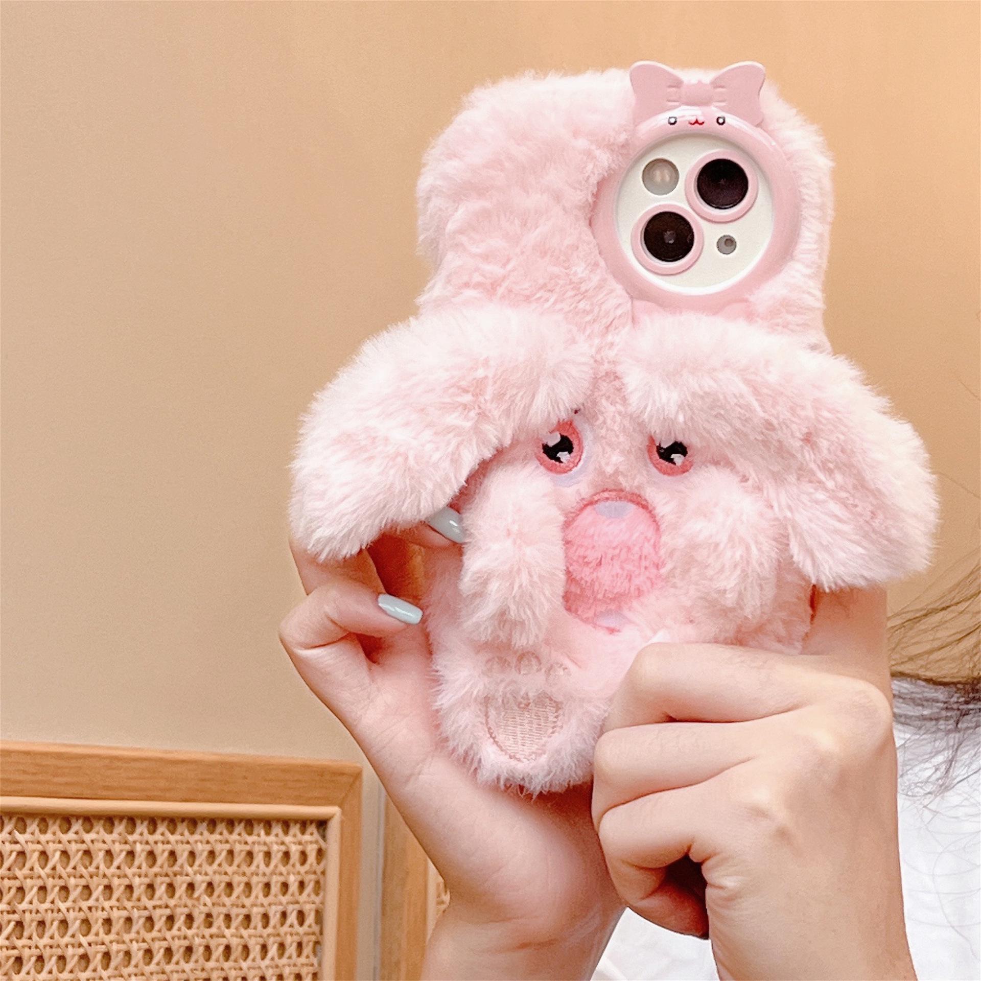 3D Plush Big Ear Dog iPhone Pro Max Case for iPhone 13/14/15 - Autumn Winter Edition iPhone 16
3D Plush Big Ear Dog iPhone Pro Max Case for iPhone 13/14/15 - Autumn Winter Edition iPhone 16