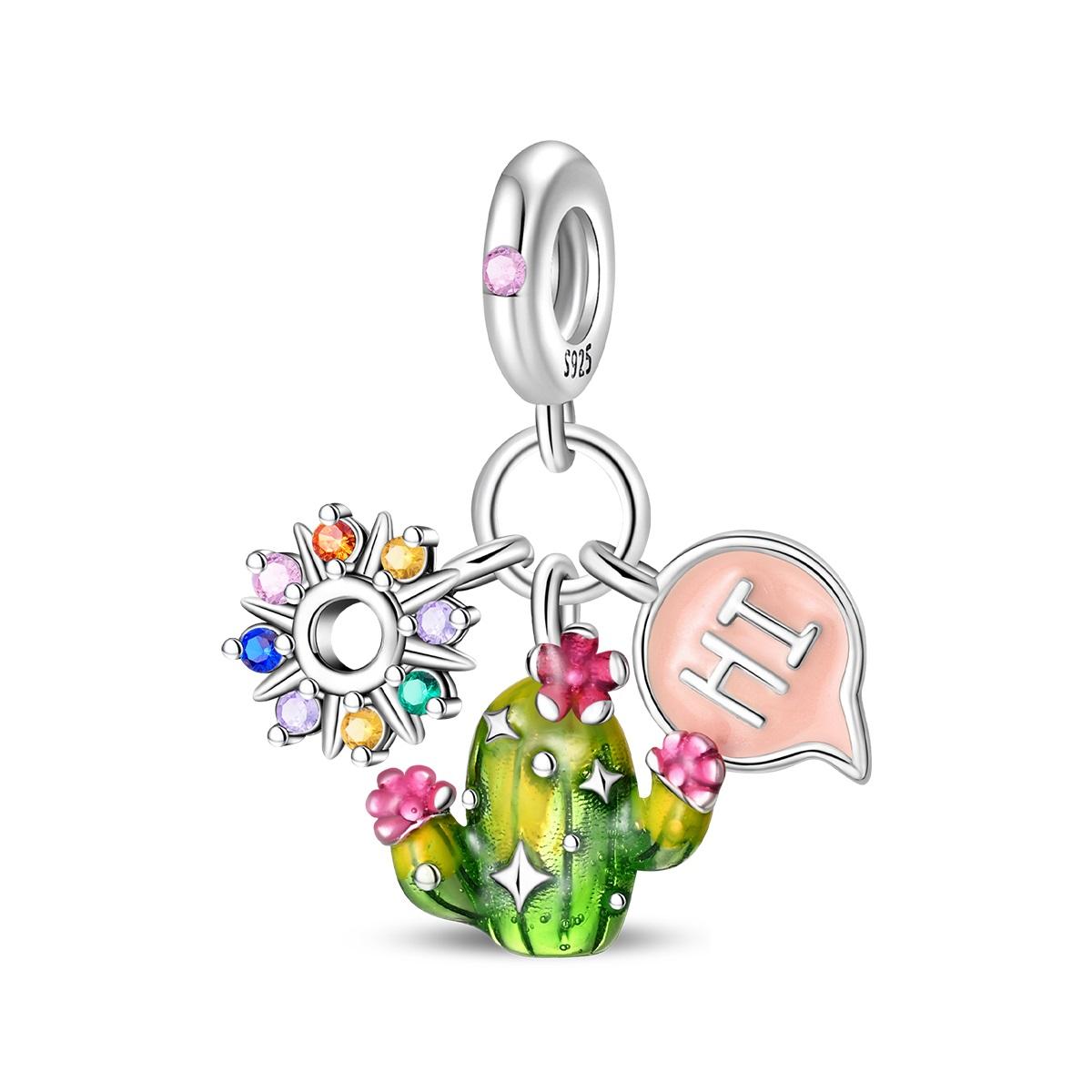 Charm Bead Charms Authentic copper Cactus Plant Pendant Bead Charms Compatible With Bracelets Diy Fine Gift Women Delicate Jewellery Accessory
Charm Bead Charms Authentic copper Cactus Plant Pendant Bead Charms Compatible With Bracelets Diy Fine Gift Women Delicate Jewellery Accessory