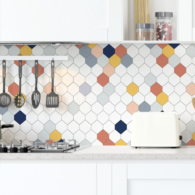 Anti Oil Kitchen Tiles, Waterproof Paper, Printed Self-adhesive Paper, High-temperature Resistant Stove, Range Hood, Cabinet Stickers 60*300cm/23.64 *118in
Anti Oil Kitchen Tiles, Waterproof Paper, Printed Self-adhesive Paper, High-temperature Resistant Stove, Range Hood, Cabinet Stickers 60*300cm/23.64 *118in
