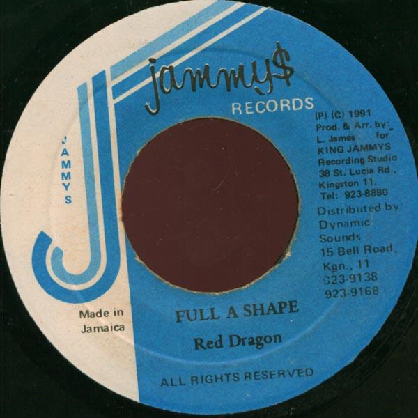 7inch Record RED DRAGON Full A Shape NONE Jammys Records 1991 Jamaica Reggae Ska Dub Used
7inch Record RED DRAGON Full A Shape NONE Jammys Records 1991 Jamaica Reggae Ska Dub Used