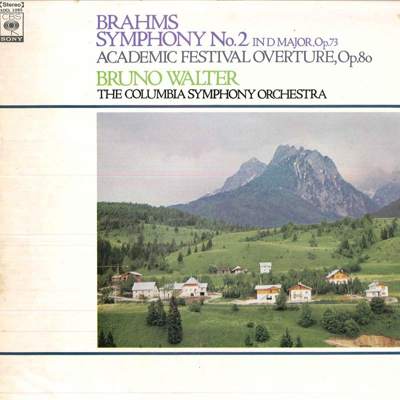 LP Record BRUNO WALTER(CON.)/COLUMBIA SYMPHON - Brahms/Symphony No.2 In D Major Op. SOCL1085 CBSSONY Japan Classical Used
LP Record BRUNO WALTER(CON.)/COLUMBIA SYMPHON - Brahms/Symphony No.2 In D Major Op. SOCL1085 CBSSONY Japan Classical Used