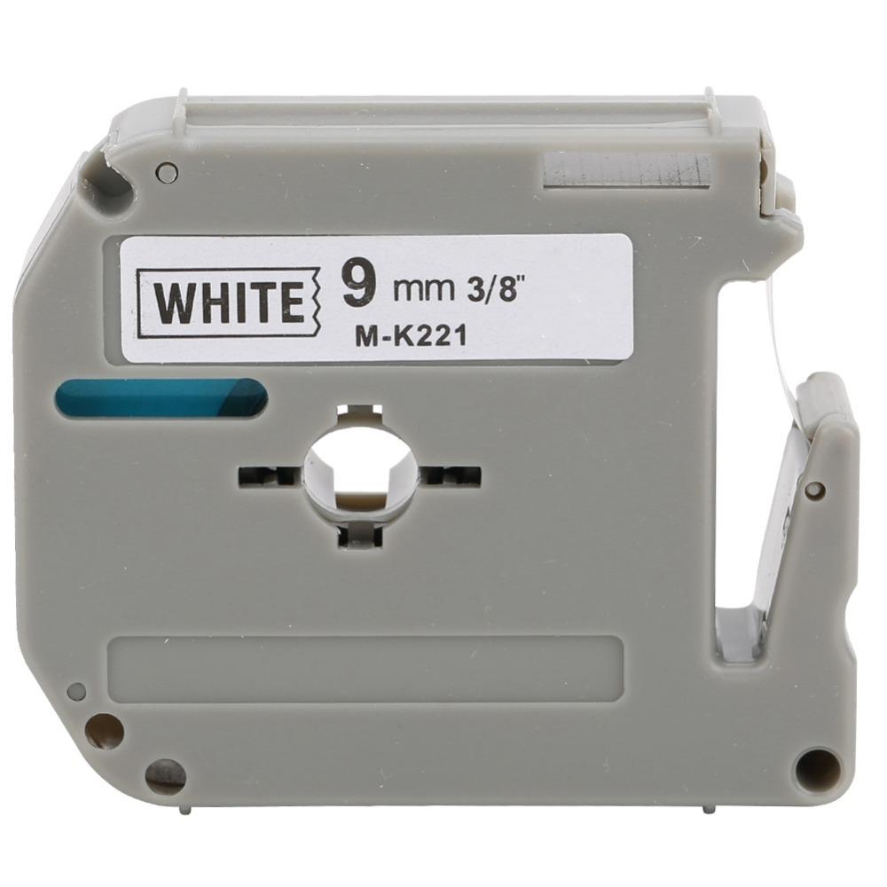 M-K221 Label Tape 9mm × 8m Black on White 9mm Label Tape PET Label Tape Printer for Brother Label Printer PT-65/70/80
M-K221 Label Tape 9mm × 8m Black on White 9mm Label Tape PET Label Tape Printer for Brother Label Printer PT-65/70/80