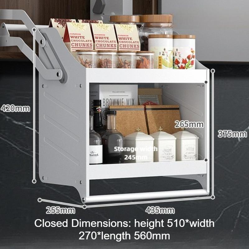 Kitchen Lifting Basket Kitchens Sliding Storage Cabinet Spice Hanging Cabinets Multifunction Steel Organizer Shelves Furniture
Kitchen Lifting Basket Kitchens Sliding Storage Cabinet Spice Hanging Cabinets Multifunction Steel Organizer Shelves Furniture