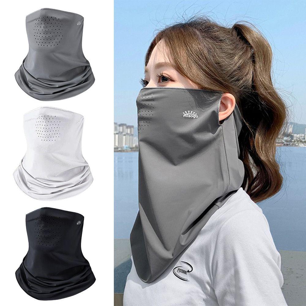 Breathable Ice Silk Sunscreen Masks Sunproof Long Neck Covers New Full Head Mask Summer срібний
Breathable Ice Silk Sunscreen Masks Sunproof Long Neck Covers New Full Head Mask Summer срібний