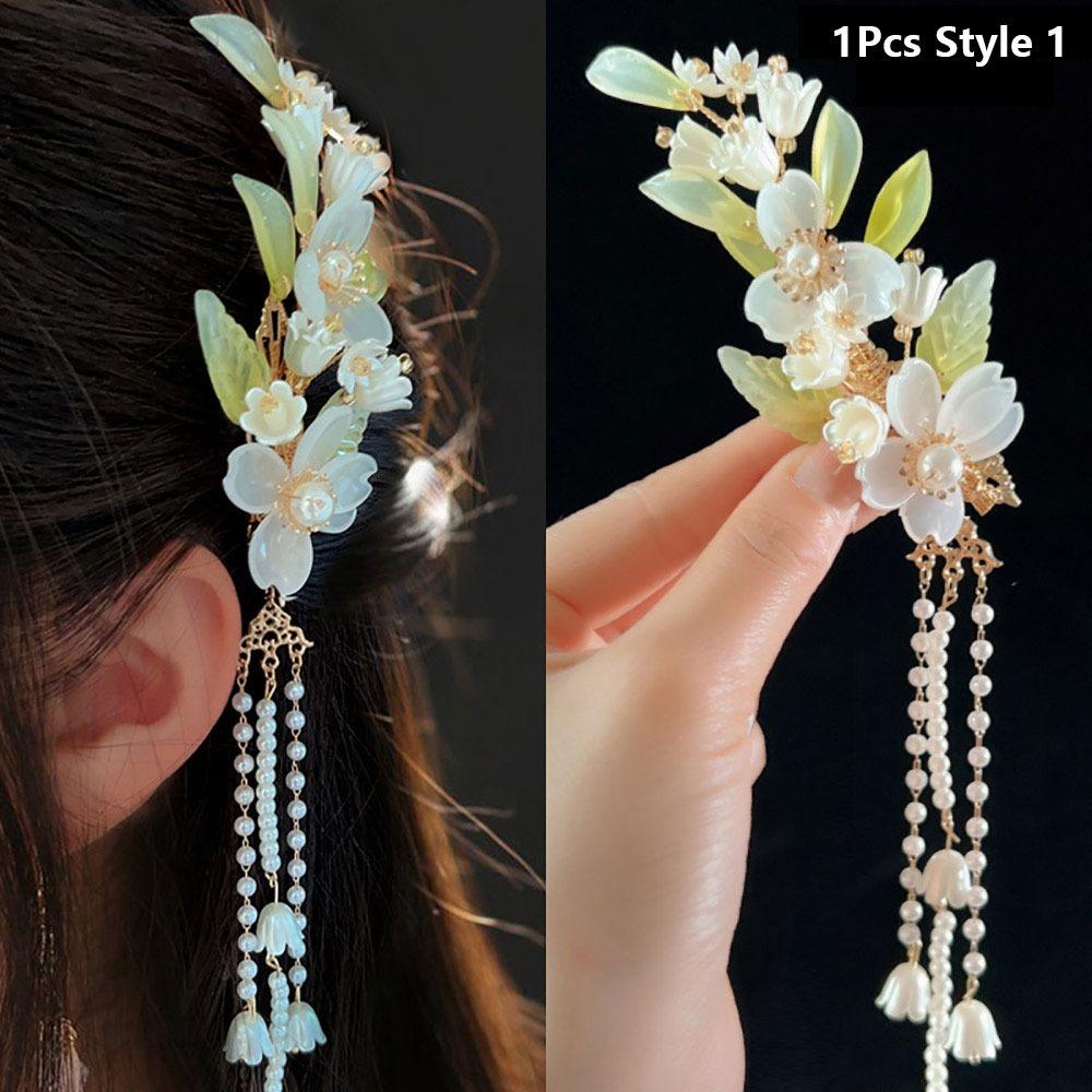 1Pcs Side Clips Chinese Hair Pin Flower Retro Headpieces Hanfu Dress Hair Accessories Style 1
1Pcs Side Clips Chinese Hair Pin Flower Retro Headpieces Hanfu Dress Hair Accessories Style 1