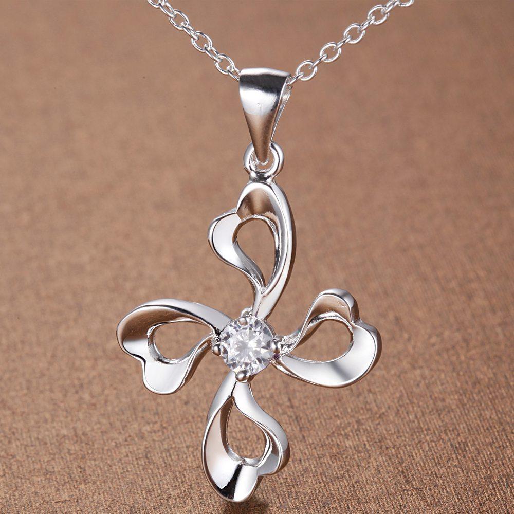 New 925 Sterling Silver Necklace Pendan Cross Beautiful For Women Exquisite Student Girlfriend Jewelry Accessories Wedding Gift
New 925 Sterling Silver Necklace Pendan Cross Beautiful For Women Exquisite Student Girlfriend Jewelry Accessories Wedding Gift