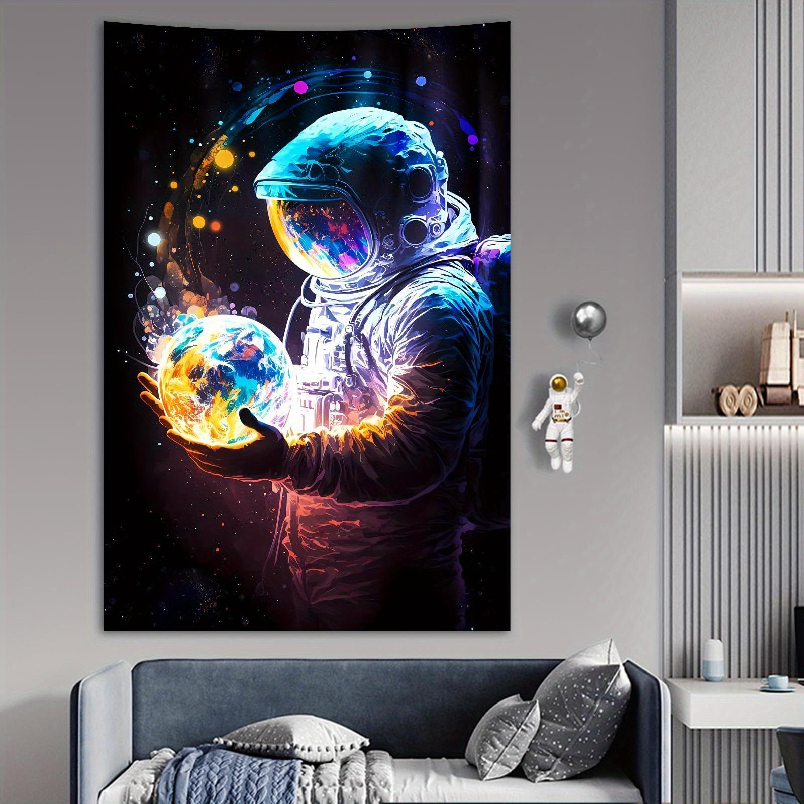 VIKAMA Cosmic Exploration Tapestry Planet Astronaut Living Room Sofa Wall Childrens Room Science Fiction Theme Room Decor 74x94cm(29x37in)
VIKAMA Cosmic Exploration Tapestry Planet Astronaut Living Room Sofa Wall Childrens Room Science Fiction Theme Room Decor 74x94cm(29x37in)