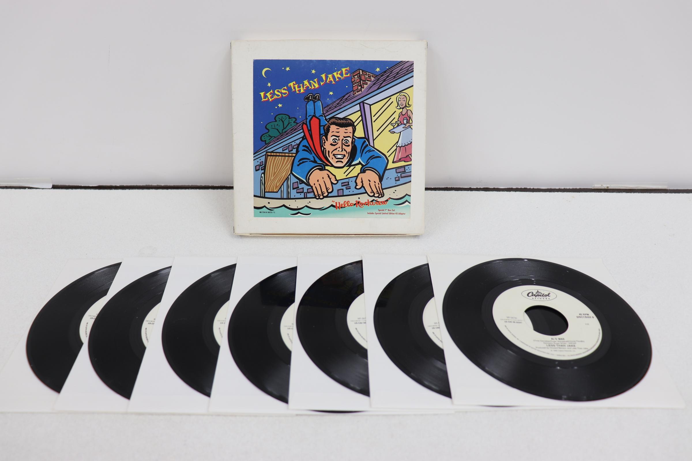 7inch Record LESS THAN JAKE - Hello Rockview NR724385872372 CAPITOL 1998 US Rock Used
7inch Record LESS THAN JAKE - Hello Rockview NR724385872372 CAPITOL 1998 US Rock Used