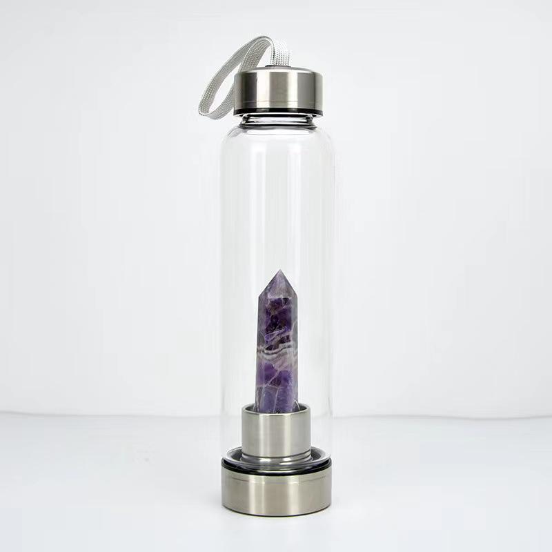 Hexagonal Prism Crystal Glass Water Cup with Magic Wand Spa Design - Custom Logo Option Available 401-500ml
Hexagonal Prism Crystal Glass Water Cup with Magic Wand Spa Design - Custom Logo Option Available 401-500ml