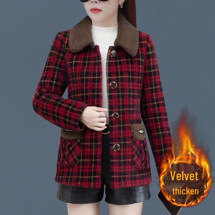 Plaid Square-Neck Jacket for Middle-Aged Women - Autumn/Winter 2023 Fashion XL красный
Plaid Square-Neck Jacket for Middle-Aged Women - Autumn/Winter 2023 Fashion XL красный