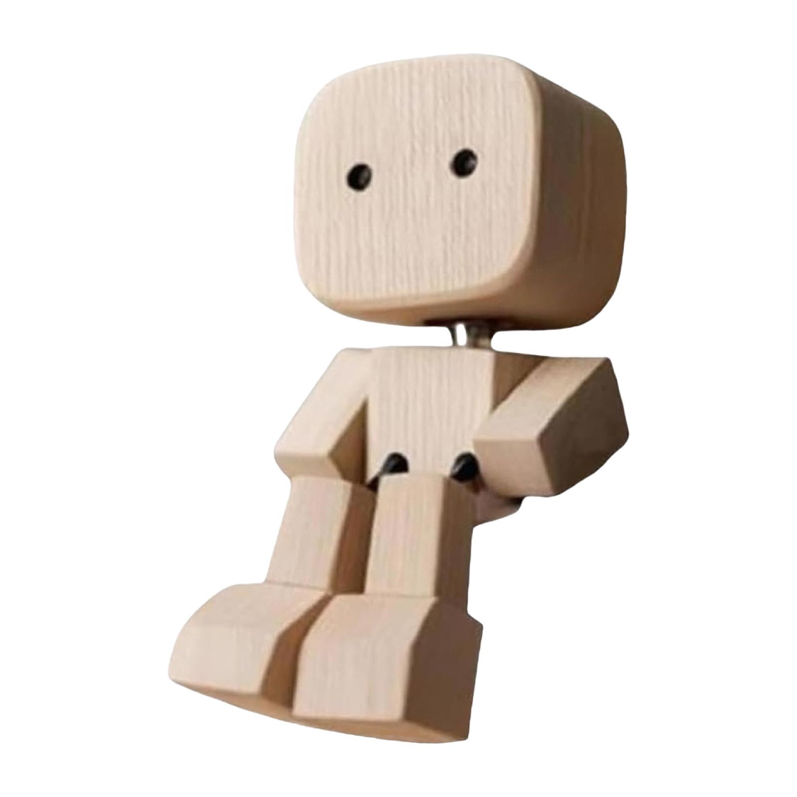 Shaking Wooden Man Figurine with Strong Magnetic Base Car Interior Wood Ornaments Funny Wood Desktop Decoration
Shaking Wooden Man Figurine with Strong Magnetic Base Car Interior Wood Ornaments Funny Wood Desktop Decoration