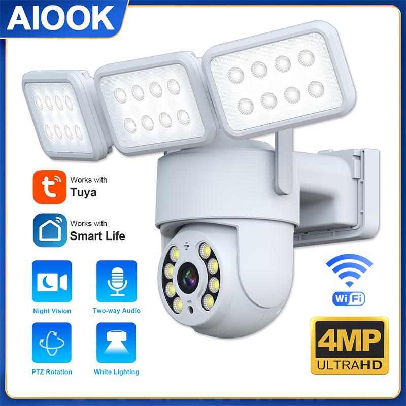 AIOOK Street Light Security Camera Outdoor Waterproof HD 4MP WiFi IP CCTV Home Lighting Two-Way Intercom Night Vision PIR Mobile Monitoring TUYA APP
AIOOK Street Light Security Camera Outdoor Waterproof HD 4MP WiFi IP CCTV Home Lighting Two-Way Intercom Night Vision PIR Mobile Monitoring TUYA APP