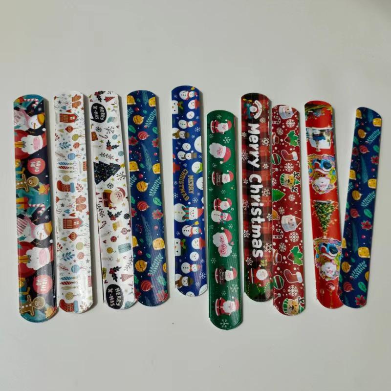 Festive Christmas Snap Bracelets: Santa Claus & Reindeer Wristbands for Kids Cartoon
Festive Christmas Snap Bracelets: Santa Claus & Reindeer Wristbands for Kids Cartoon