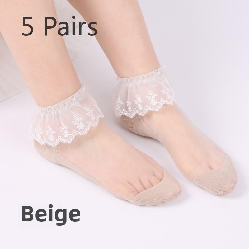 5 пар женских чулок весна/лето с кристаллами, кружевные чулки, прозрачные стеклянные чулки 5 Pairs бежевый
5 пар женских чулок весна/лето с кристаллами, кружевные чулки, прозрачные стеклянные чулки 5 Pairs бежевый