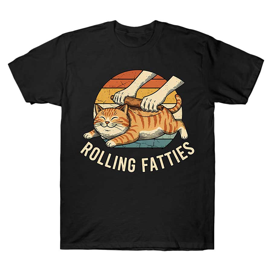 Cat Rolling Fatties Funny T-shirt For Men Women 100% Cotton T Shirts Short Sleeve Tops J121 - Men s Summer Cotton Graphic Tee 5XL різнокольоровий
Cat Rolling Fatties Funny T-shirt For Men Women 100% Cotton T Shirts Short Sleeve Tops J121 - Men s Summer Cotton Graphic Tee 5XL різнокольоровий