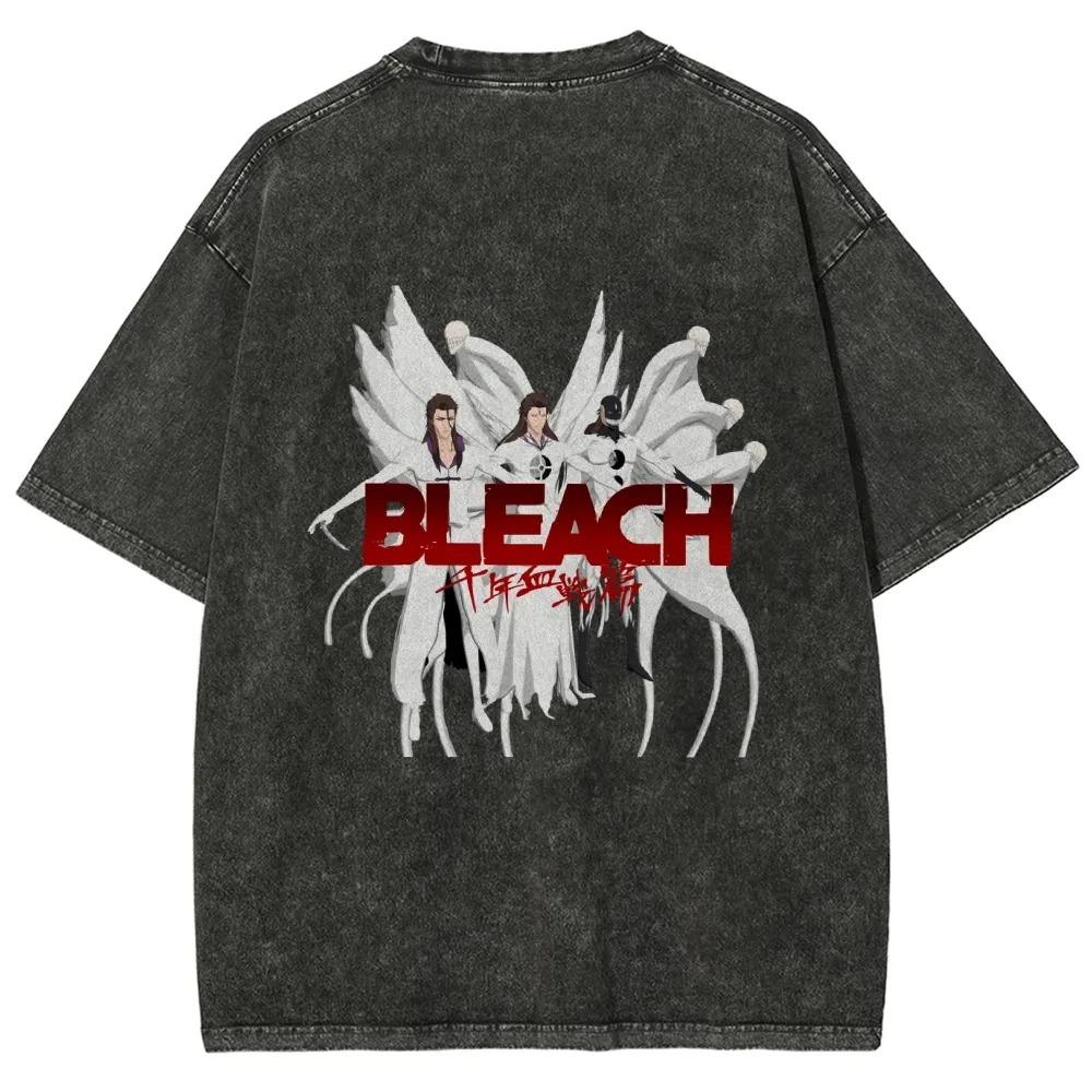 Hot Sale Anime Peripherals Bleach Unisexga Graphic Print Tshirt Unisex Women Retro Washed Crewneck Cotton Top Harajuku Oversized Tees S
Hot Sale Anime Peripherals Bleach Unisexga Graphic Print Tshirt Unisex Women Retro Washed Crewneck Cotton Top Harajuku Oversized Tees S