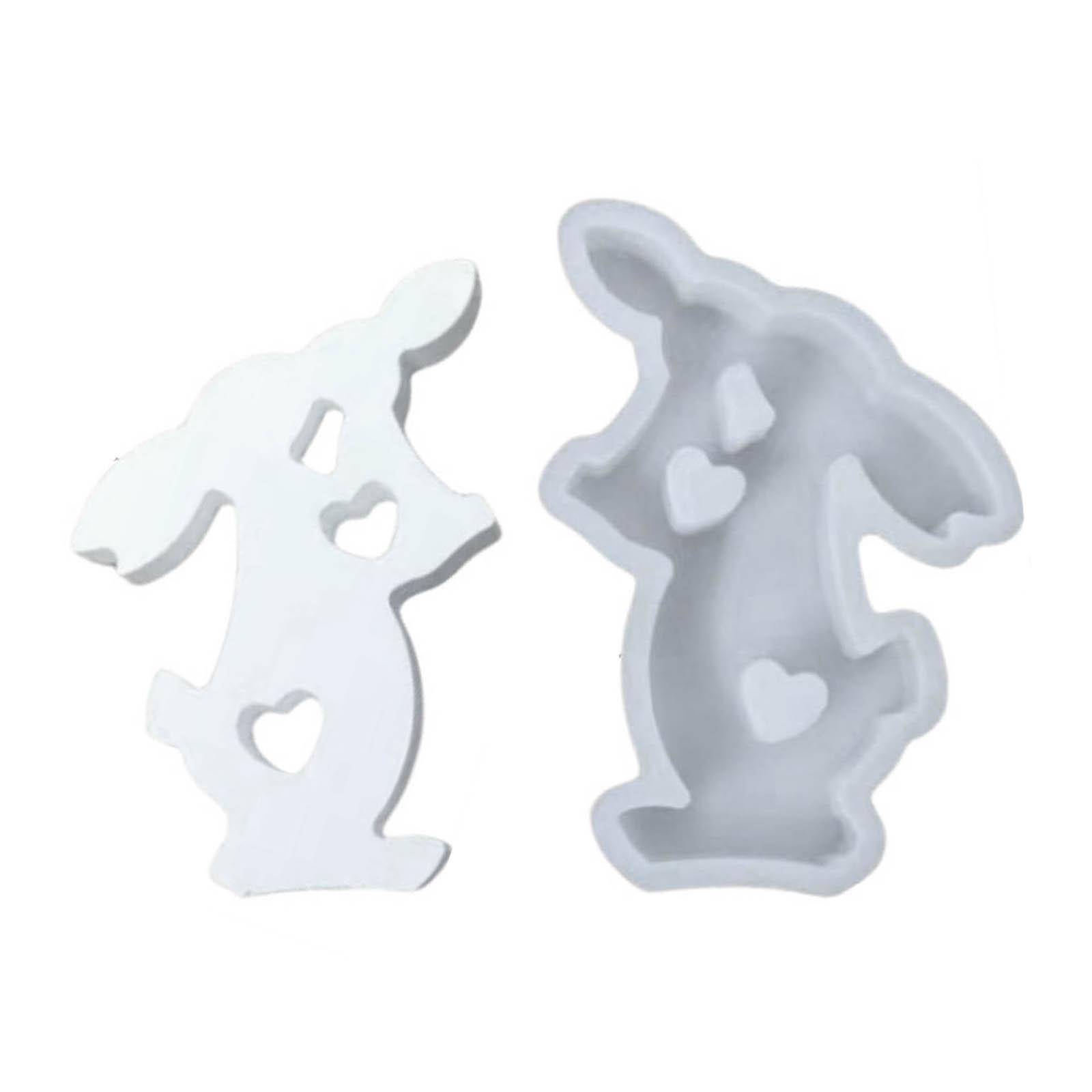 Easter Kiss Rabbit Silicone Mold Gypsum Car Mounted Incense Scented Candle DIY Concrete Ornament Mould Home Decor Gift
Easter Kiss Rabbit Silicone Mold Gypsum Car Mounted Incense Scented Candle DIY Concrete Ornament Mould Home Decor Gift