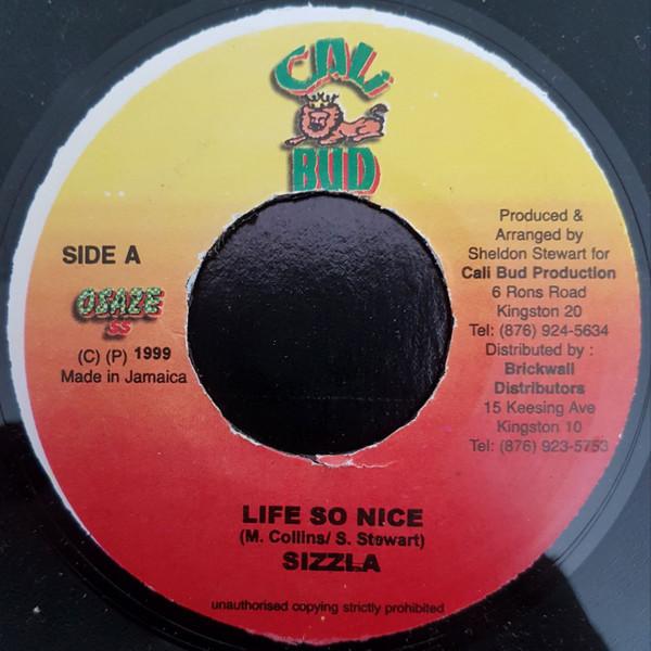 7inch Record SIZZLA - Life So Nice NONE Cali Bud 1999 Jamaica Reggae, Ska & Dub Used
7inch Record SIZZLA - Life So Nice NONE Cali Bud 1999 Jamaica Reggae, Ska & Dub Used