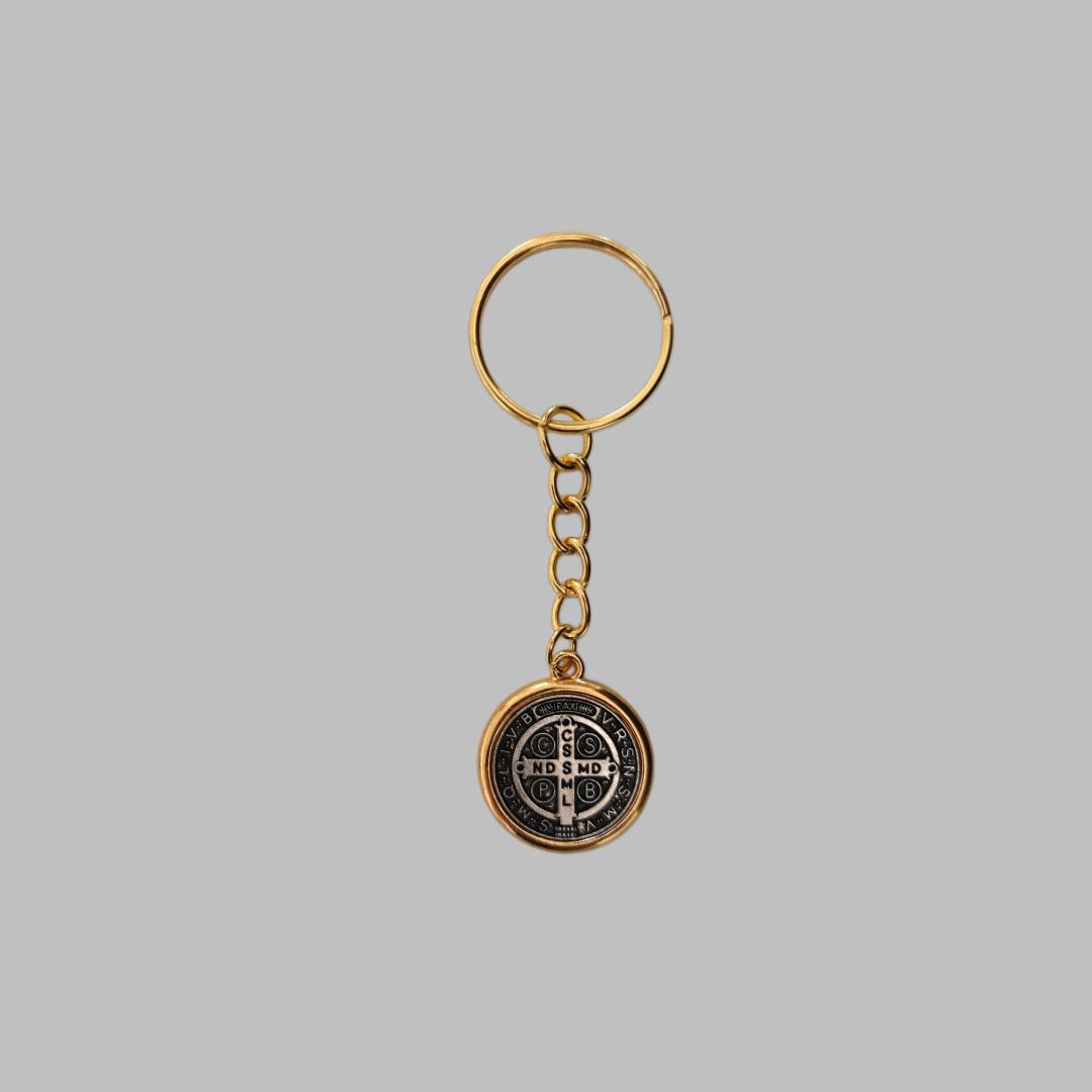 DIY Antique Silver Zinc Alloy Keychain, High-End Quality and Durable Saint Benedict Alloy Pendant, Car Key Small Charm 1pc
DIY Antique Silver Zinc Alloy Keychain, High-End Quality and Durable Saint Benedict Alloy Pendant, Car Key Small Charm 1pc