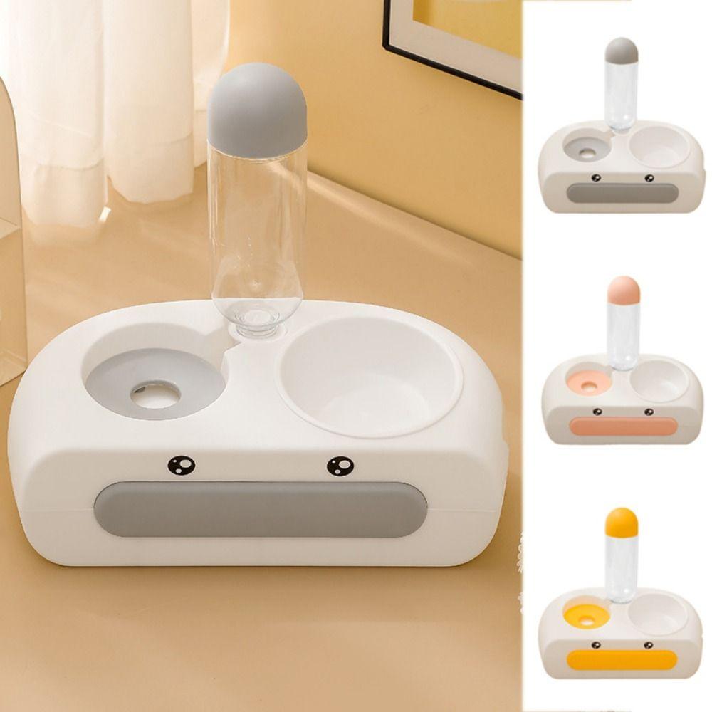 Plastic Pet Cartoon Double Dowl Anti Overturning Cat Food Container Cat Automatic Drinking Home серый
Plastic Pet Cartoon Double Dowl Anti Overturning Cat Food Container Cat Automatic Drinking Home серый
