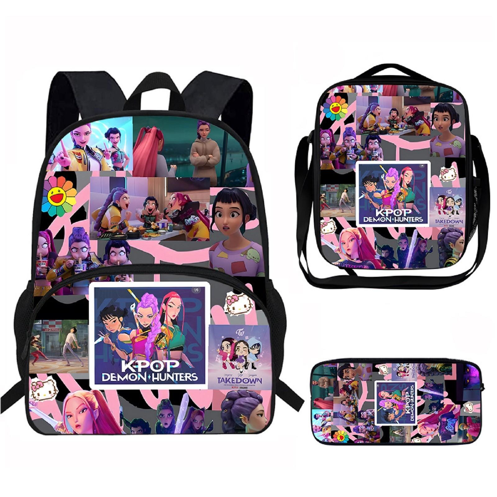 Рюкзак для девочек Рюкзак для ученика начальной школы Рюкзак с принтом Детская сумка Сумка через плечо Пенал Набор из трех предметов One Size
Рюкзак для девочек Рюкзак для ученика начальной школы Рюкзак с принтом Детская сумка Сумка через плечо Пенал Набор из трех предметов One Size