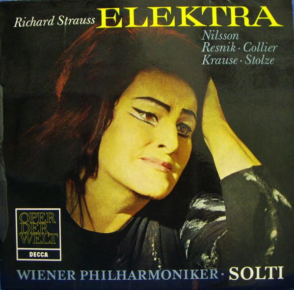 LP Record RICHARD STRAUSS NILSSON RESNIK Elektra 641857 DECCA Germany Classical Used
LP Record RICHARD STRAUSS NILSSON RESNIK Elektra 641857 DECCA Germany Classical Used