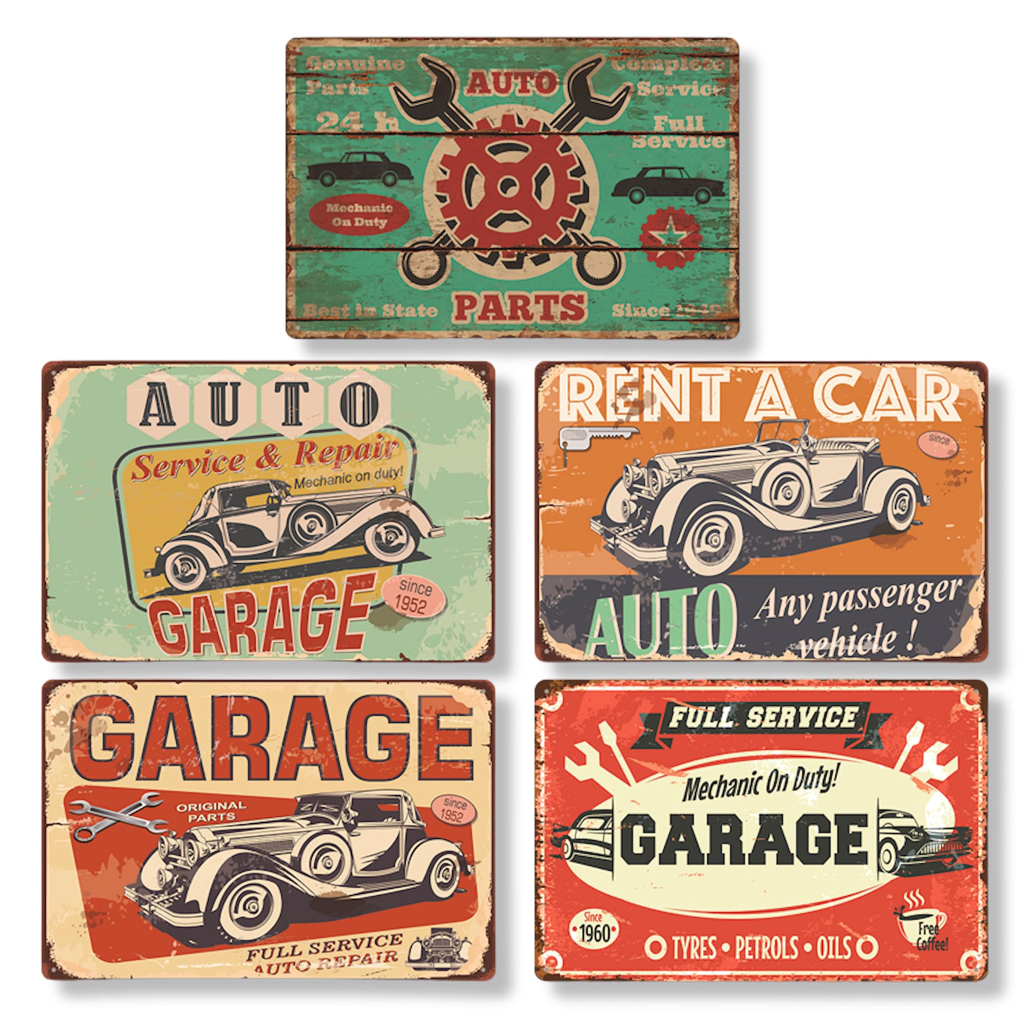 Lezalic Tin Sign Number Plate Garage American Retro Interior Goods Wall Decoration Antique Vintage Style (Retro Car)
Lezalic Tin Sign Number Plate Garage American Retro Interior Goods Wall Decoration Antique Vintage Style (Retro Car)