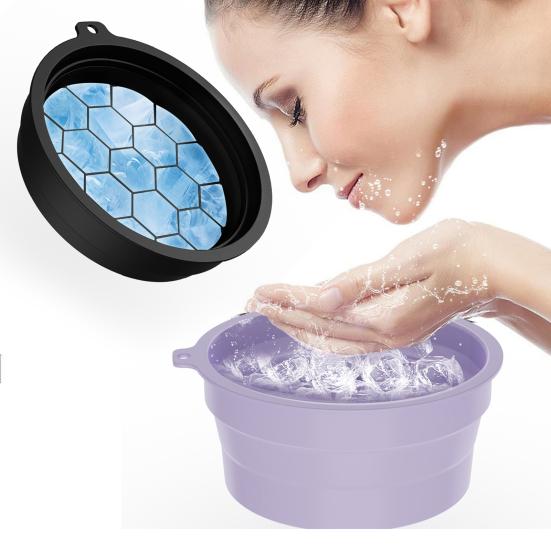 Collapsible Face Bowl with Built-in Ice Tray Eco-friendly Reusable Portable Silicone Ice Facial Folding Washbasin фіолетовий
Collapsible Face Bowl with Built-in Ice Tray Eco-friendly Reusable Portable Silicone Ice Facial Folding Washbasin фіолетовий