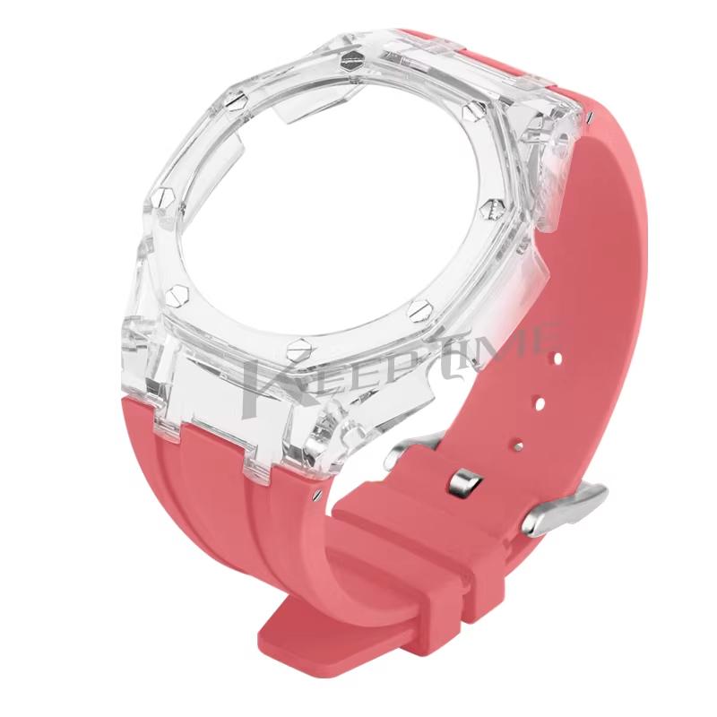 Для Casio GMA-S2100 Маленький дубовый домик Модифицированный прозрачный корпус Ремешок Высокая прозрачность Аксессуары для часов для женщин GMA-S2100
Для Casio GMA-S2100 Маленький дубовый домик Модифицированный прозрачный корпус Ремешок Высокая прозрачность Аксессуары для часов для женщин GMA-S2100