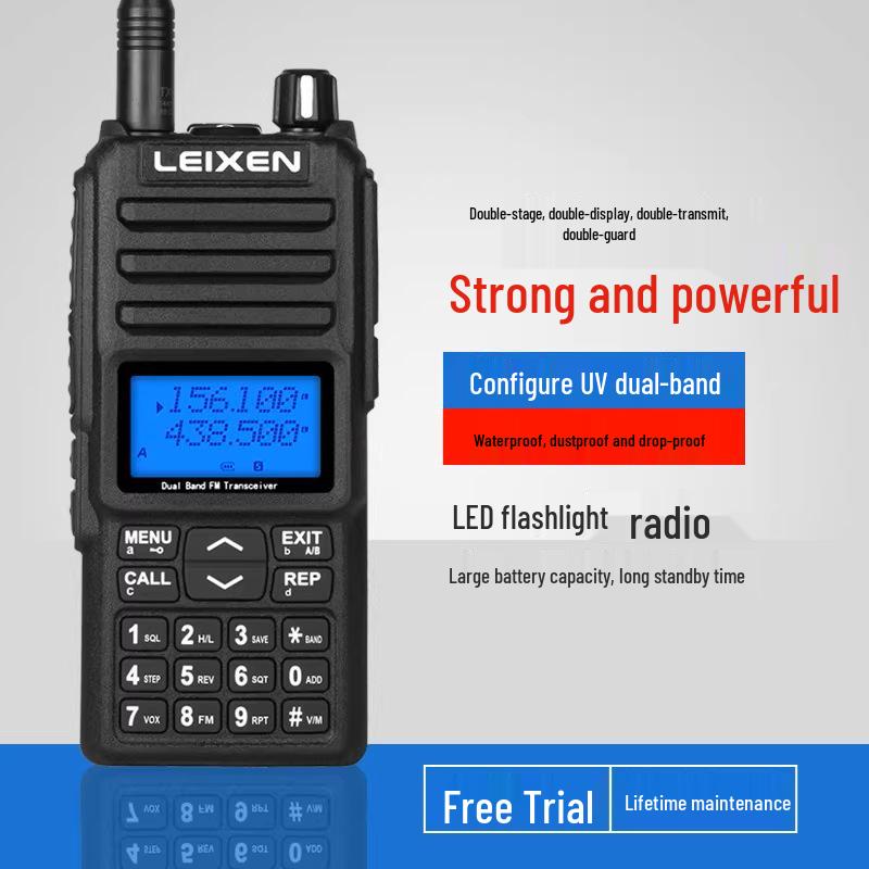 LEIXEN UV-25D Dual-Band High-Power Outdoor Handheld Walkie-Talkie Transceiver Others
LEIXEN UV-25D Dual-Band High-Power Outdoor Handheld Walkie-Talkie Transceiver Others