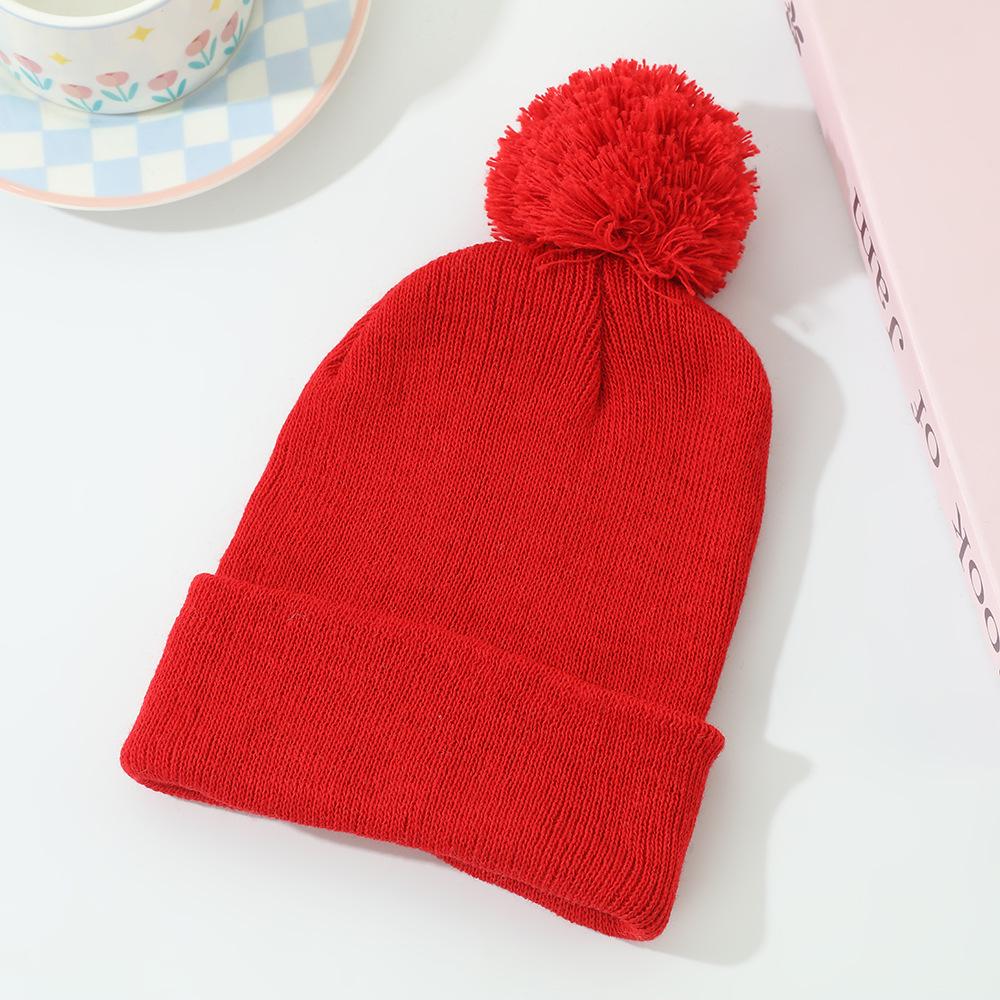 Korean Style Pom-Pom Knit Baby Hat - Warm, Cute & Versatile Wool for Autumn/Winter 15x23cm красный
Korean Style Pom-Pom Knit Baby Hat - Warm, Cute & Versatile Wool for Autumn/Winter 15x23cm красный